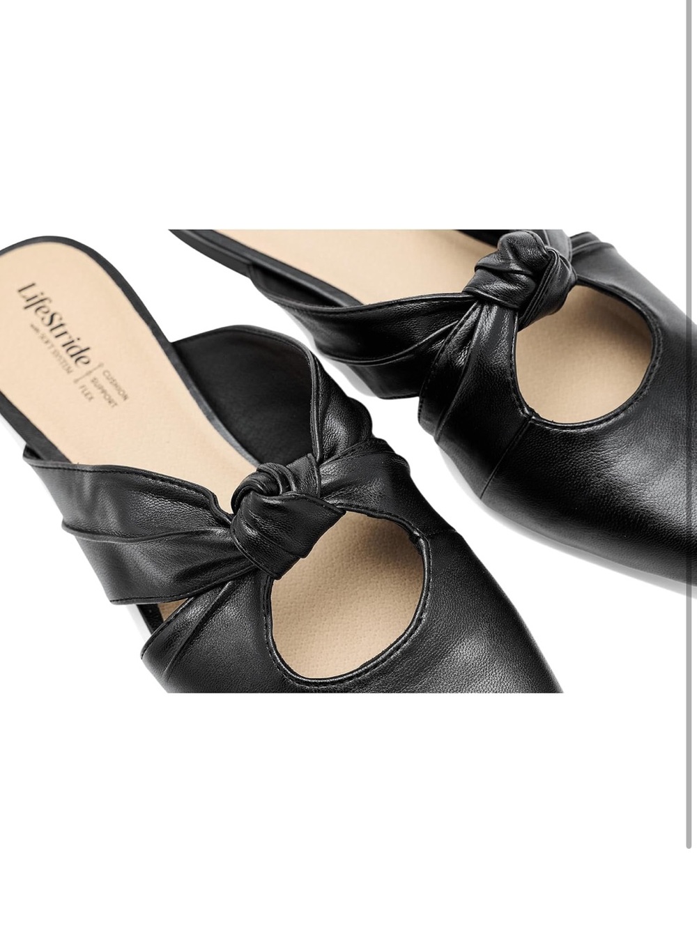 LifeStride Believe Mule Black 12 W. 2445-1 - Picture 2 of 13